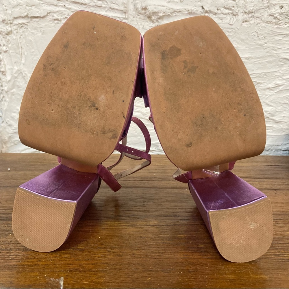JEFFREY CAMPBELL Purple Platform Sandals - Picture 4 of 4